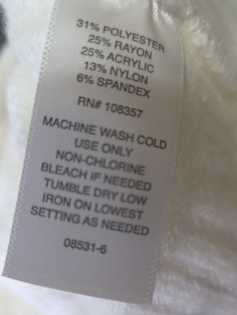 Liz Claiborne Cream Puff Sleeve Button-Front Cardigan - Picture 11 of 11